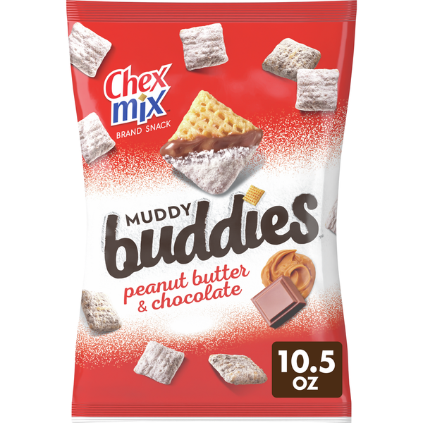 ちーちゃん　CBX 10g Chex Mix Peanut Butter and Chocolate Muddy Buddies Individual