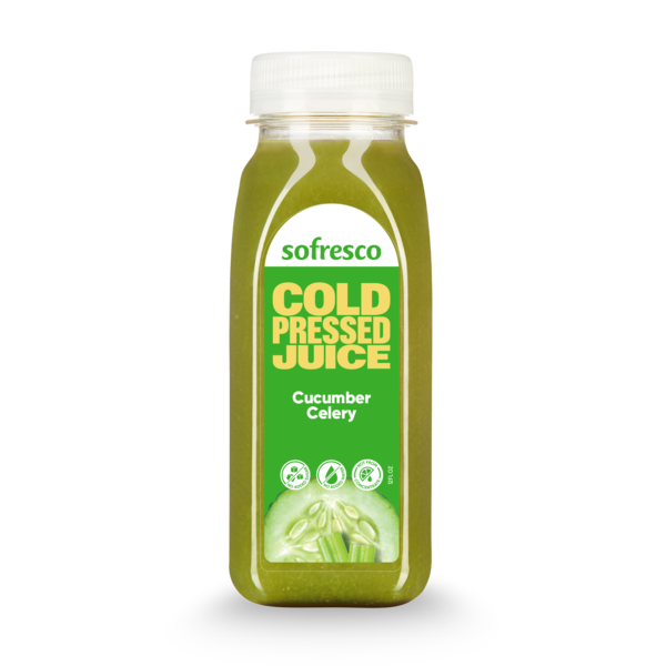 Sofresco Cucumber Celery Cold Pressed Juice Same-Day Delivery or