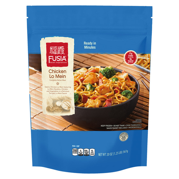 Fusia Asian Inspirations Chicken Lo Mein