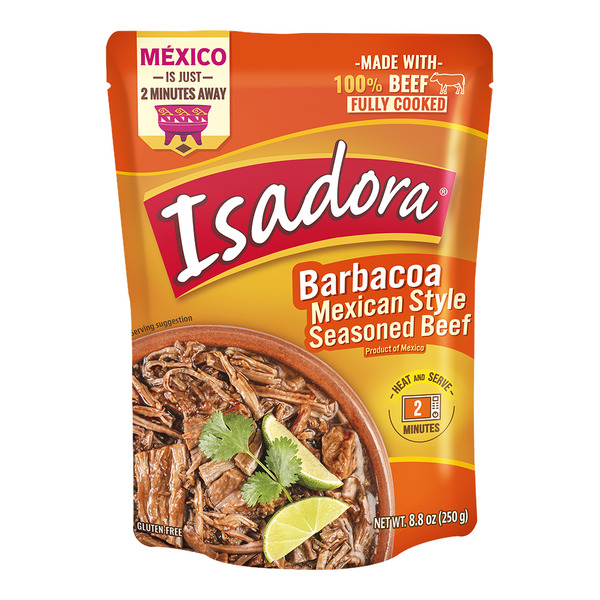 Isadora Fully Cooked Barbacoa Mexican Style