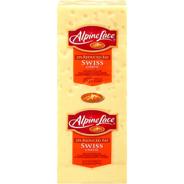 Alpine Lace® 25 Reduced Fat Swiss Deli Cheese Instacart