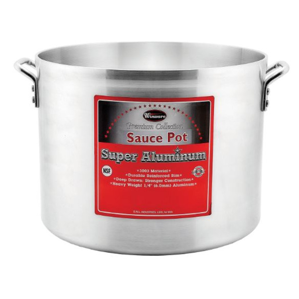 Winco - Aluminum Sauce Pot  - 60 Qt