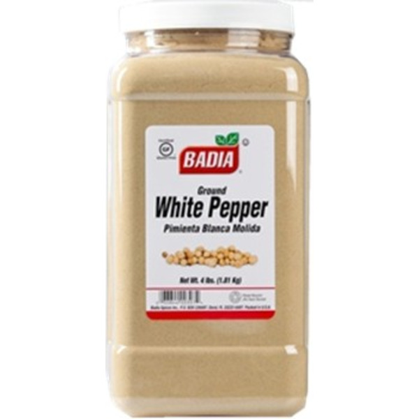 Badia - Ground White Pepper - 4 lbs