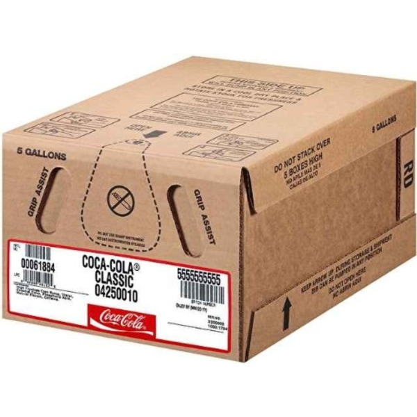 Coca-Cola - 5 gallon bag-in-box syrup