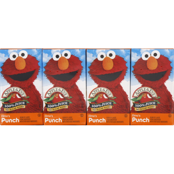 Apple - チョコマン Apple & Eve 100% Juice, Elmo's Punch Same-Day Delivery
