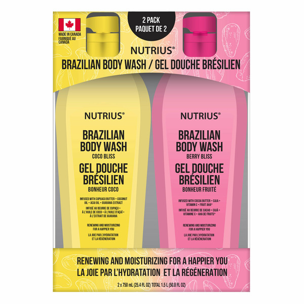 Nutrius Brazilian Body Wash