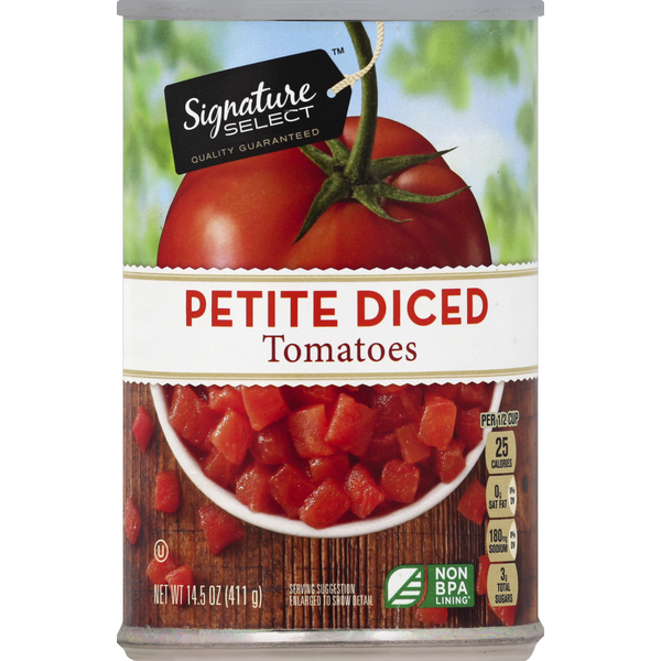 SIGNATURE SELECTS Tomatoes, Petite Diced