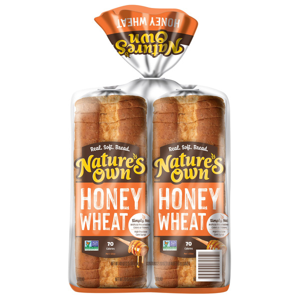Honey Wheat Bread, 2 x 20 oz