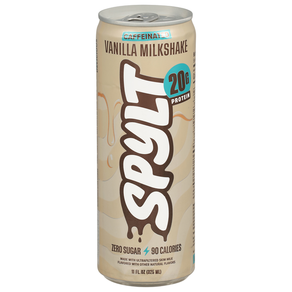 Spylt Vanilla Milkshake, 20g Protein, 90 Calories Same-Day