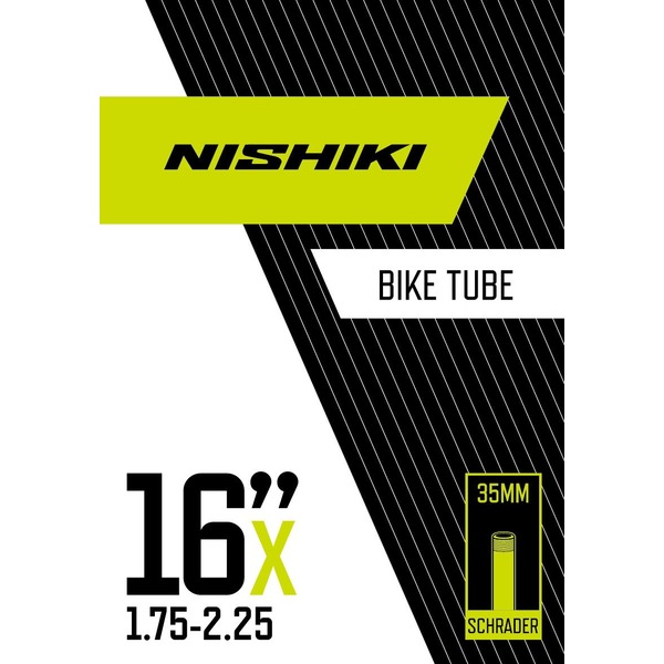 Nishiki "Schrader Valve 16" 1.75-2.25 Bike Tube"