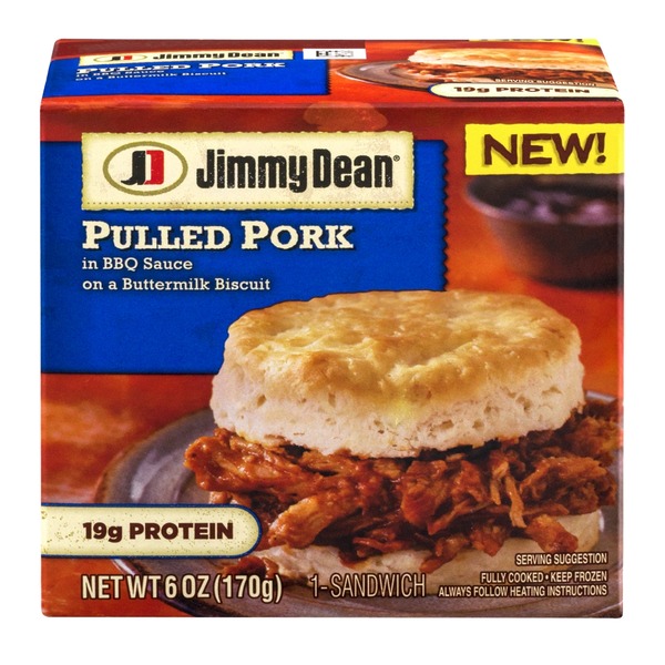 Jimmy Dean Pulled Pork In BBQ Sauce Sandwich (6 oz) Instacart