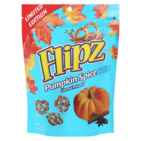 Flipz Pretzels, Pumpkin Spice Covered Same-Day Delivery or Pickup
