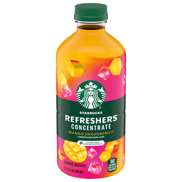 Starbucks Mango Dragonfruit Refreshers Concentrate Same-Day