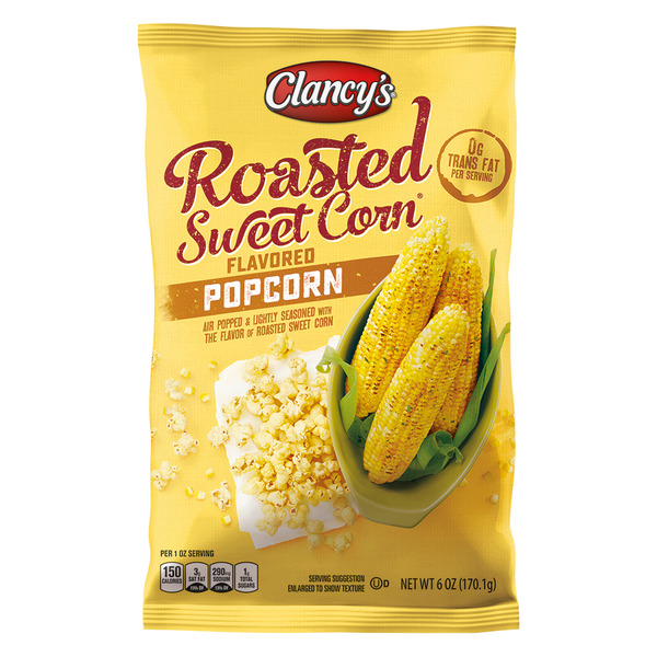 Clancy's Roasted Sweet Corn Popcorn 6oz Same-Day Delivery or