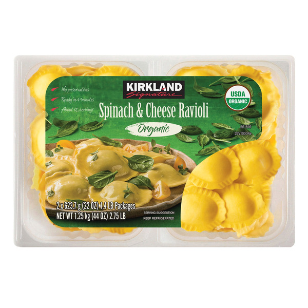 Organic Spin/Cheese Ravioli 2-22 Oz
