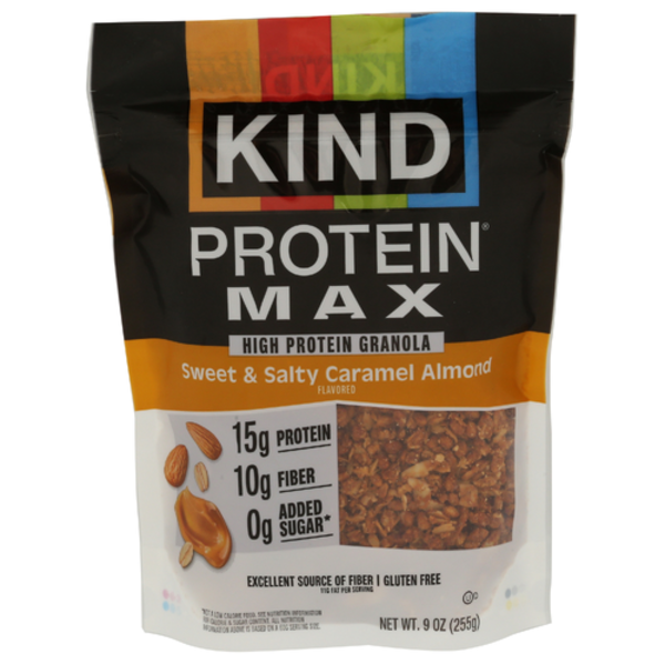 Kind Protein Max Sweet & Salty Caramel Almond High Protein Granola