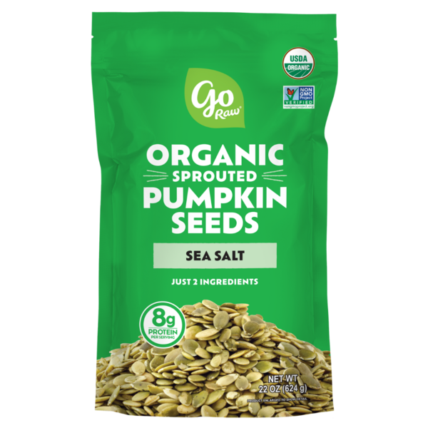 Go Raw, Sprouted Pumpkin And Sunflower Seed Mix Keto Vegan Gluten Free Snacks Organic Superfood Packaging May Vary 14 Oz Single 71450 64157 0 Oz Unsalted Mix 1 Pound 16 0 Ounce
