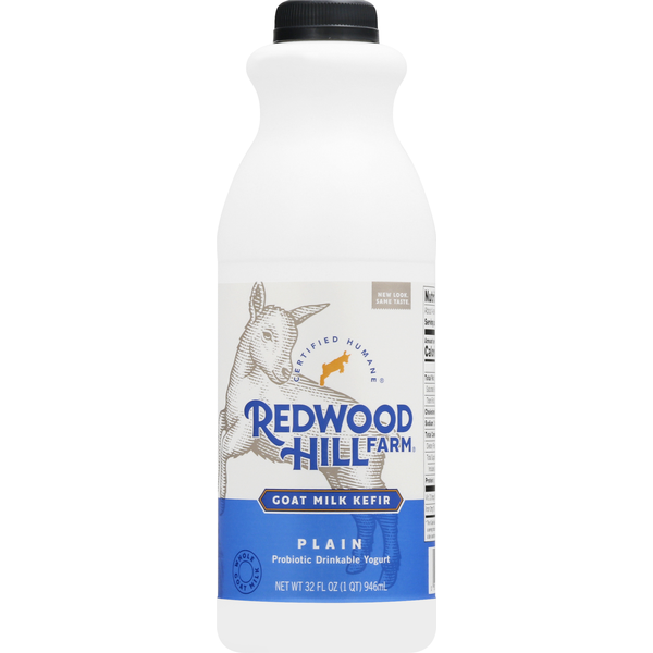 Redwood Hill Farm Goat Milk Kefir, Plain Same-Day Delivery