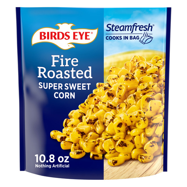 Birds Eye Steamfresh Fire Roasted Super Sweet Corn, Frozen Vegetables