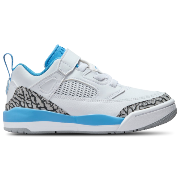 Nike Kids' Preschool Spizike Medium Width Low Shoes, Size 2 - White & Blue