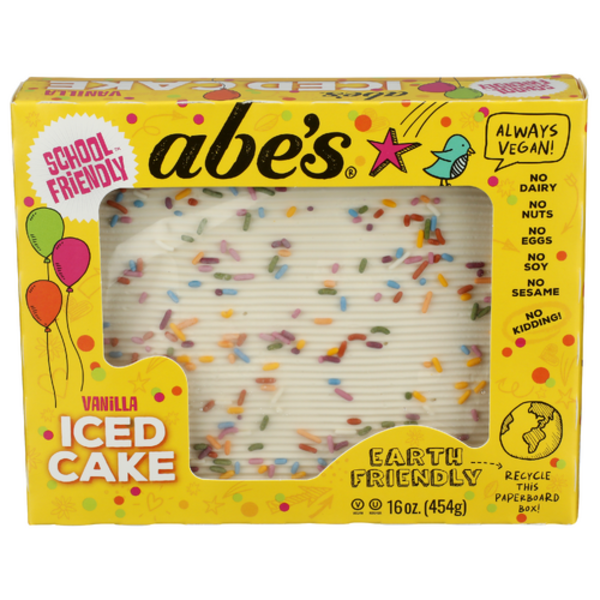 Abes Vanilla Iced Cake