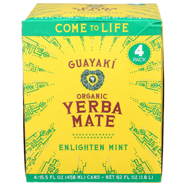 Guayaki Yerba Mate Organic Enlighten Mint Same-Day Delivery or