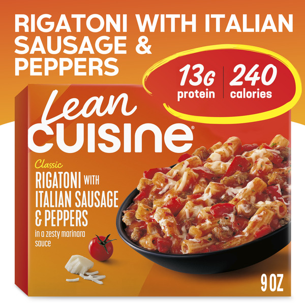 Lean Cuisine Rigatoni with Italian Sausage & Peppers Frozen Entrée