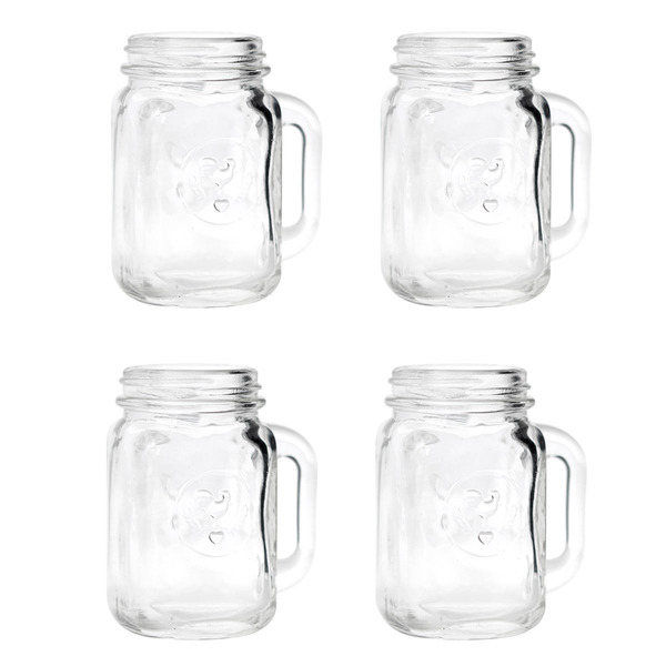 Kikkerland Mason Jar Shot Glasses