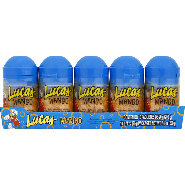 Lucas Powder, Sweet'n Sour Mango Flavored