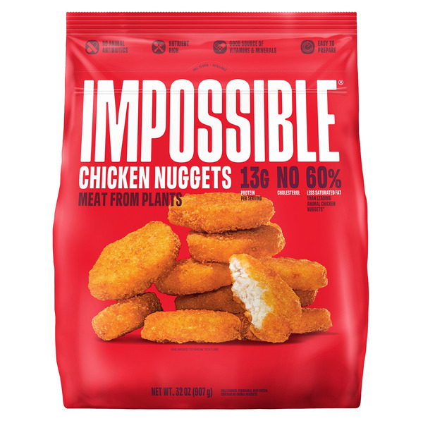 Impossible Plant Based Chicken Nuggets, 32 oz