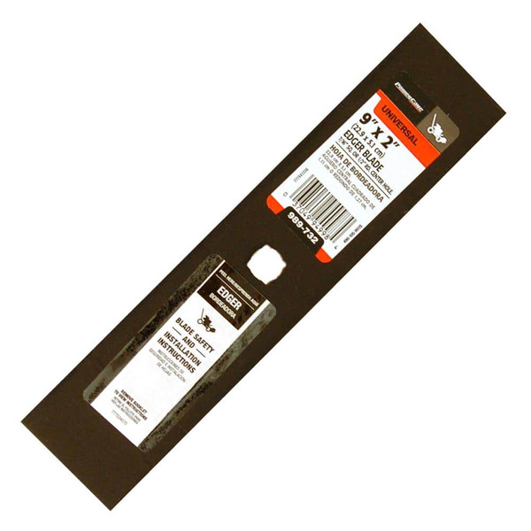 Powercare 9 In. X 2 In. Universal Edger Blade With 7/16 In. Square, Or 1/2 In Round Connection