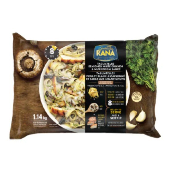 Rana Meal Solutions Tagliatelle Seasoned White Chicken & Mushroom Sauce Pasta Meal Kit
