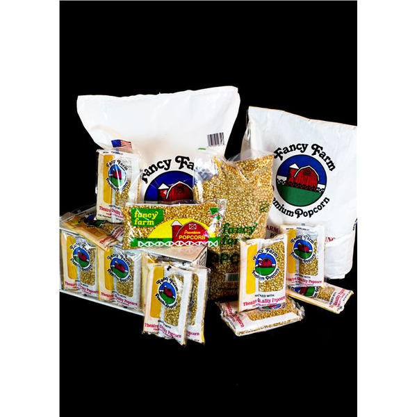 Fancy Farm Popcorn - Supply Kit with Oil - 15ct