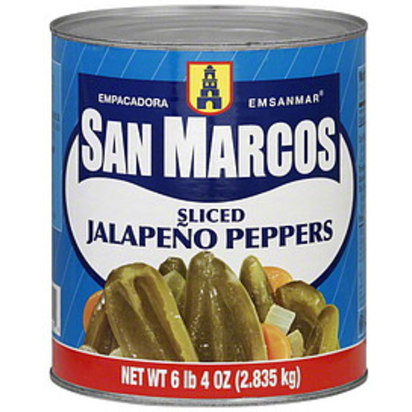 San Marcos - Sliced Jalapeno - #10 Can