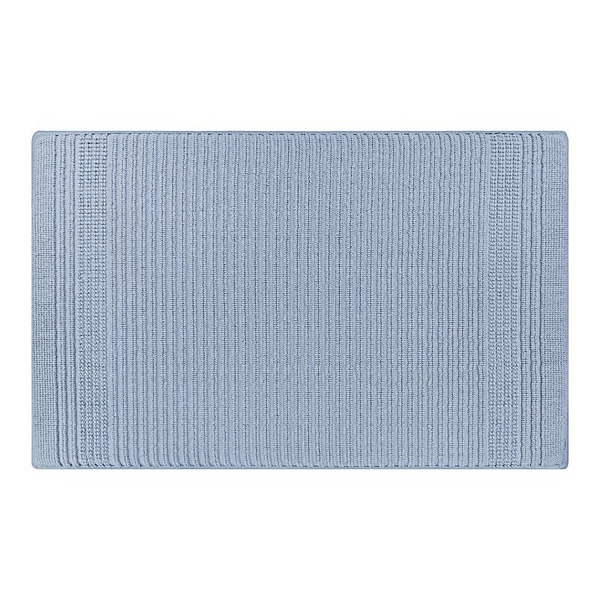 Sonoma Goods For Life ® Cotton Memory Foam Bath Mat, Grey Blue