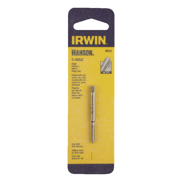 Irwin Hanson 4X40 NC Machine Screw Tap