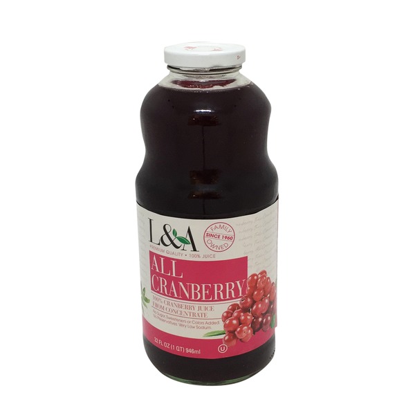 L&a 100 Cranberry Juice from Whole Foods Market Instacart