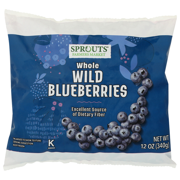 Sprouts Frozen Whole Wild Blueberries Same-Day Delivery or Pickup