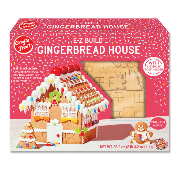 Fred Meyer Create-A-Treat Holiday E-Z Build Gingerbread House Same