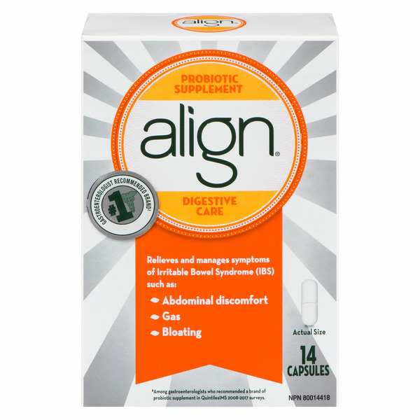 Align Digestive Support Probiotic Supplement Capsules Same-Day Delivery ...