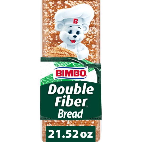 Bimbo  Pan Doble Fibra, Double Fiber, Bread, Multigrain Bread, 21.52 oz