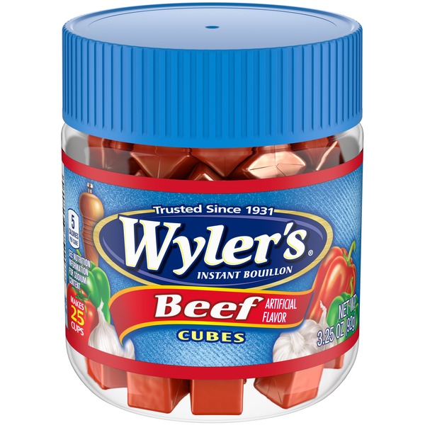 Wylers Instant Beef Bouillon Cubes (3.25 oz) Instacart