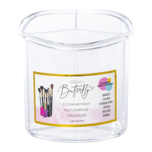Urban Butterfly 3-Compartment Multi-Purpose Organizer