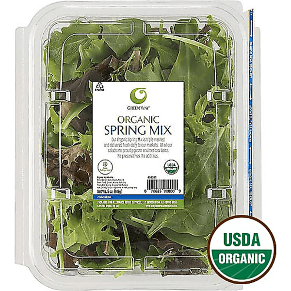 Green Way Markets Organic Spring Mix Same-Day Delivery | D'Agostino