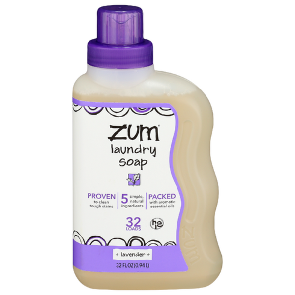 Zum Clean Lavender Aromatherapy Laundry Soap Same-Day Delivery or