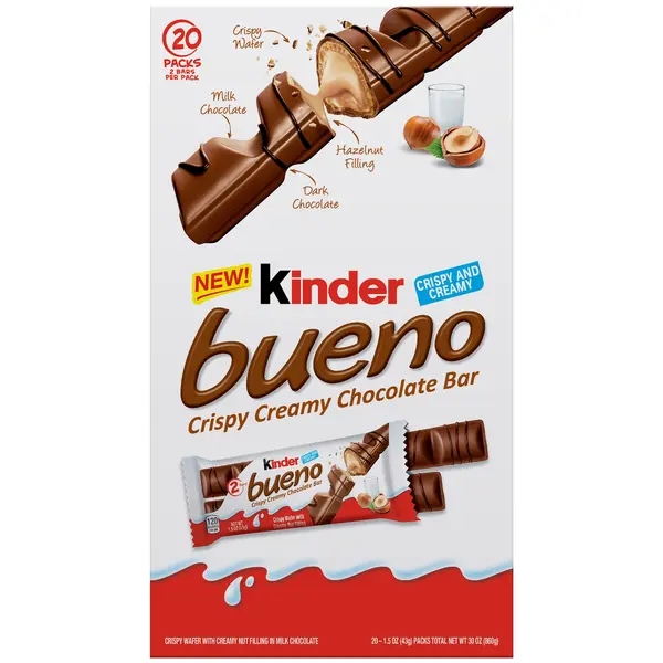 Bueno Chocolate Bar,  20 x 1.5 oz