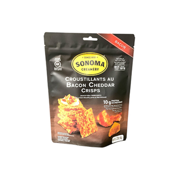 Sonoma Creamery Bacon Cheddar Cheese Crisps