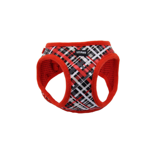 Coastal Pet Small Lil Pals Plaid Canvas Harness