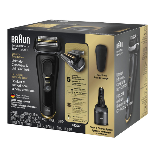 Braun Series 9 Sport + Shaver