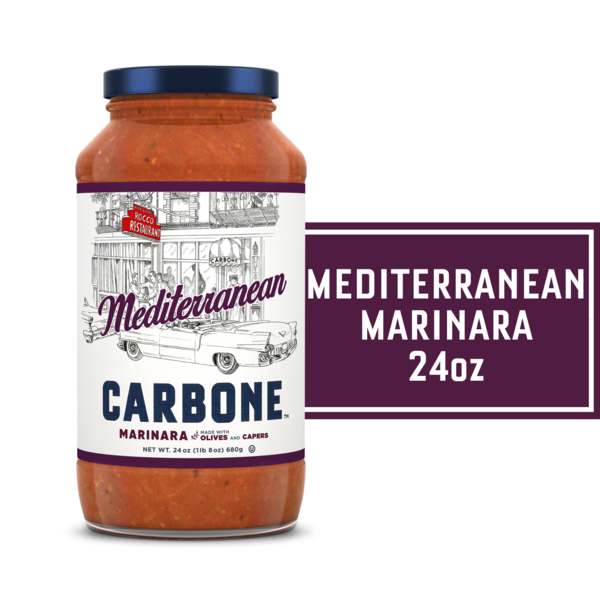 Carbone Mediterranean Marinara Sauce, No Sugar Added, Non GMO, Kosher